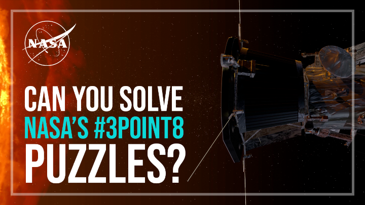 *cue lasers & smoke machine* ARE YOU READY FOR THE #3point8 CHALLENGE?! 🚨 NASA’s Parker Solar Probe is about to make history — and we want YOU to follow along with a digital quest of your own. 👇 First puzzle drops tomorrow at 12 p.m. EST!
