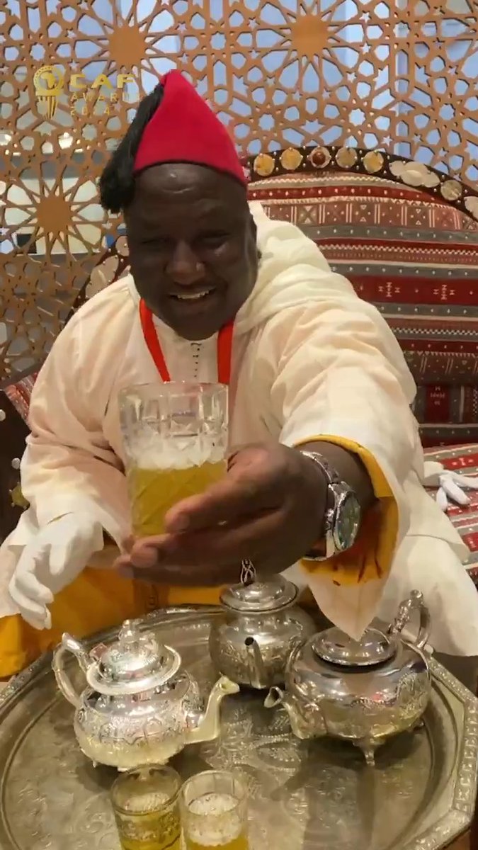 A Moroccan vibe at the #CAFAwards2024! 🇲🇦 Does it get any better? 🌟