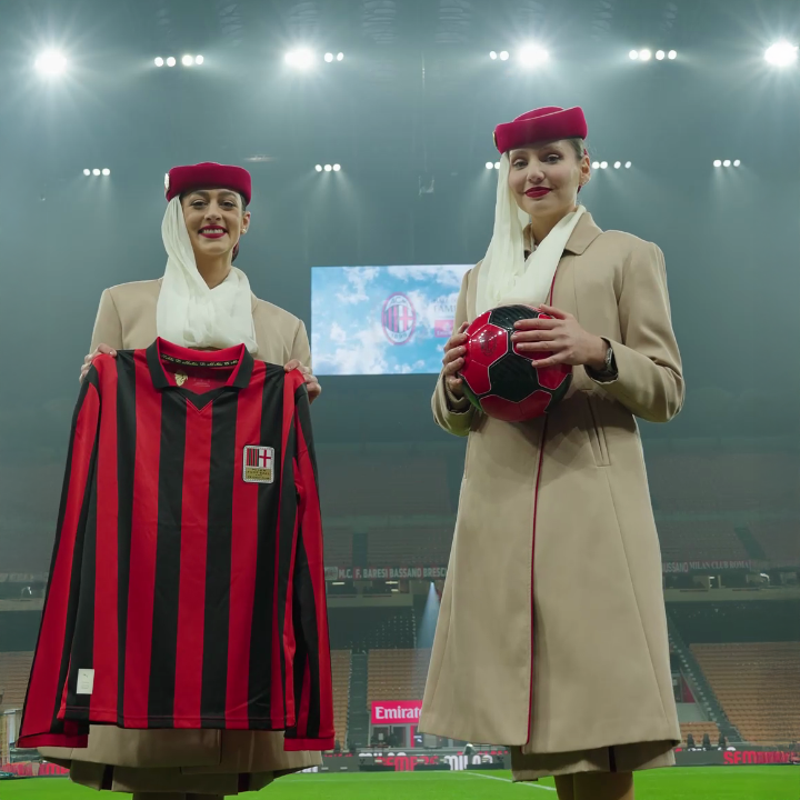 Here's to 125 years of playing the beautiful game, as we celebrated AC Milan on their special day at San Siro Stadium.