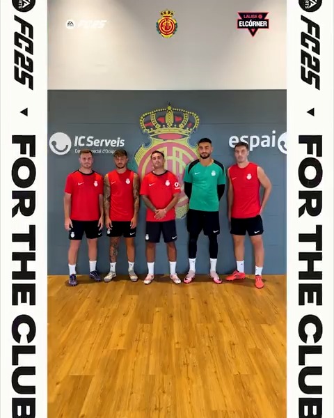 👉 ¡Disfruta de una nueva entrega de #ElCórnerLALIGA con Delantero09™! ❤️🖤 Leo Román, Toni Lato, Valery y Maffeo se retan al desafío del gol con puntuación. 👑 ¿Qué jugador del RCD Mallorca habrá sido el vencedor? #LALIGAEASPORTS