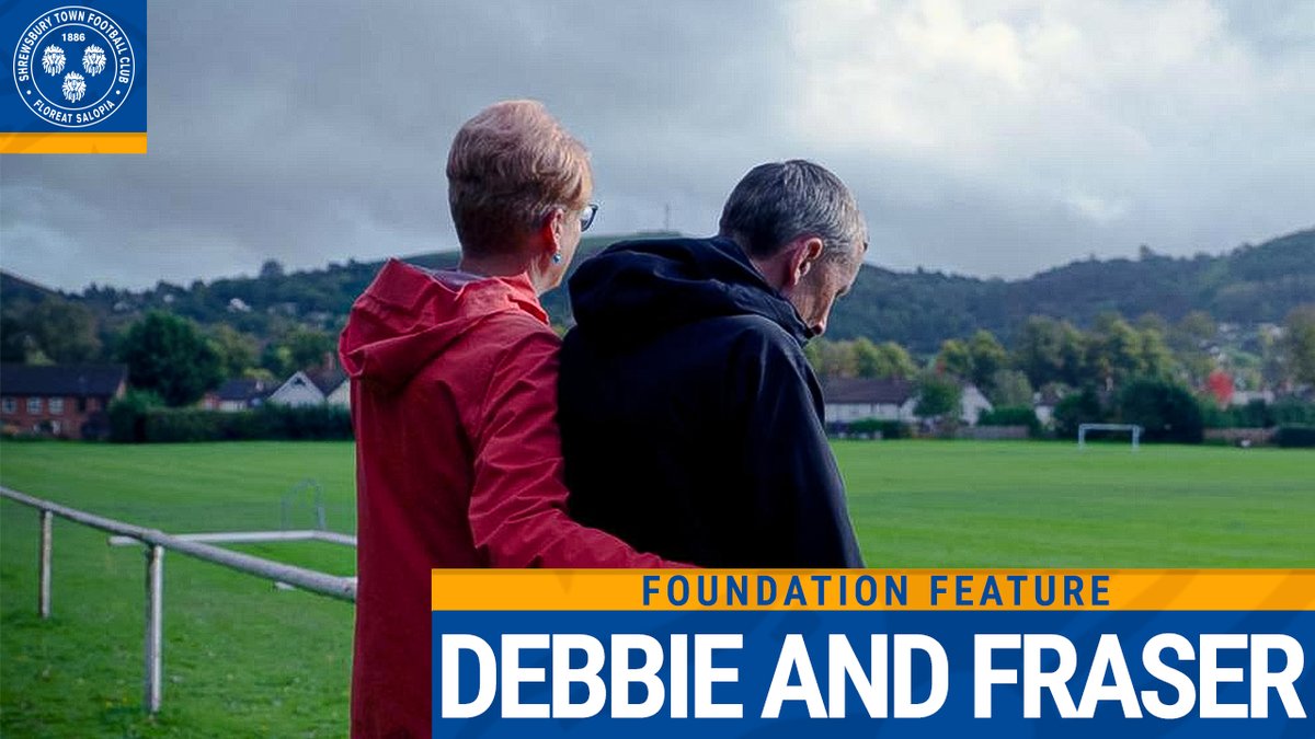📺 | We appeared on BBC Breakfast this morning to share the story of Debbie & Fraser, who attend Shrewsbury Town FC Foundation's Extra Time/Dementia Hub. The sessions allow Fraser to reconnect with the sport he loves, while Debbie gets a glimpse of the smile she misses. 🔷🔶 #Salop