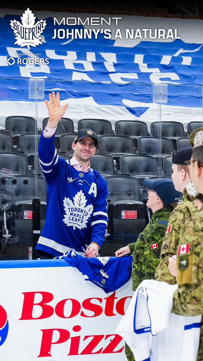 Johnny's a natural 🧢 The Leaf: Blueprint Moment presented by Rogers