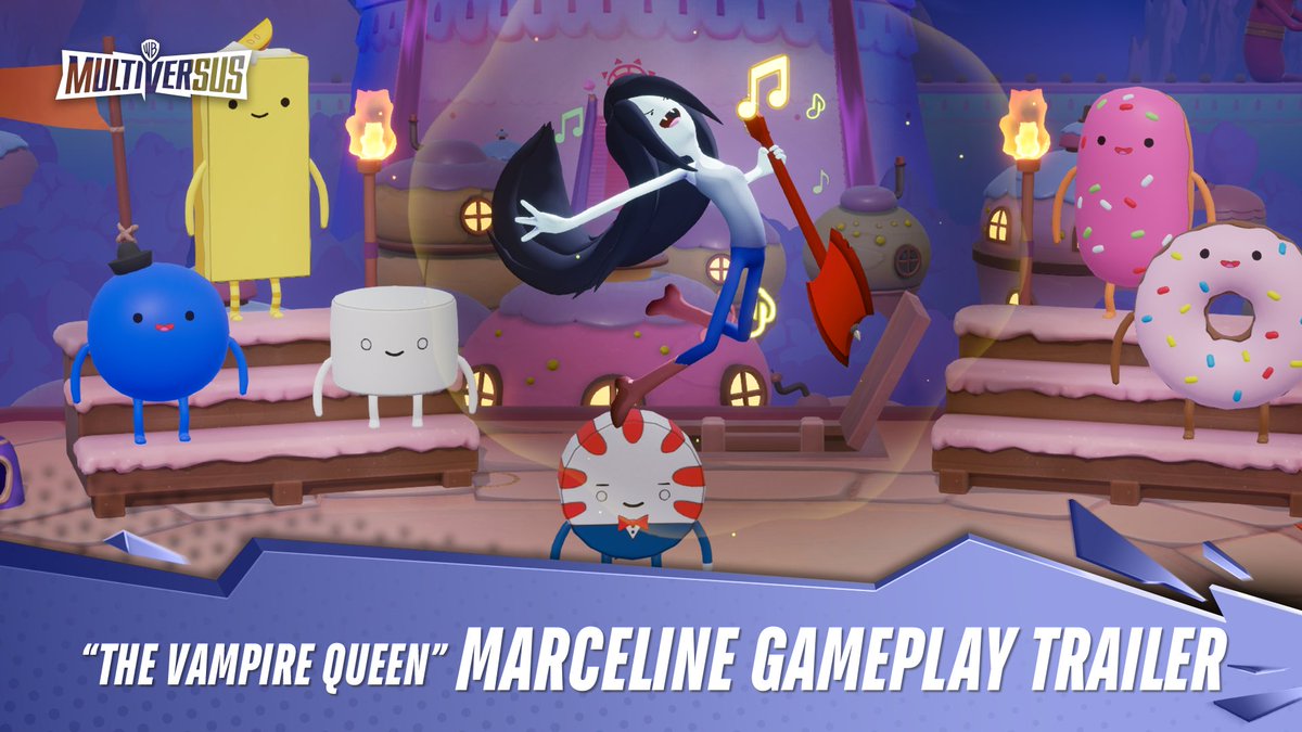 For those who are about to rock, Marceline salutes you! 🎸! #MultiVersus
