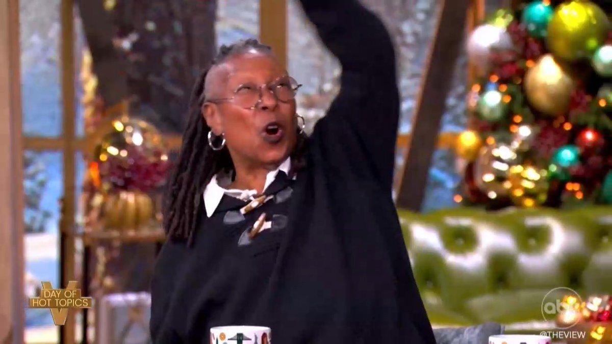 🚨Whoopi is claiming the drones could be used for a New Year’s Eve celebration spanning all 50 states.