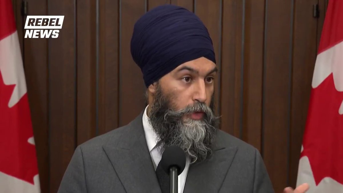 NDP Leader Jagmeet Singh is calling on PM Trudeau to resign, saying "he has to go." Singh claims "all options" are on the table but is not willing to fully commit to voting for a non-confidence motion. Could it have something to do with