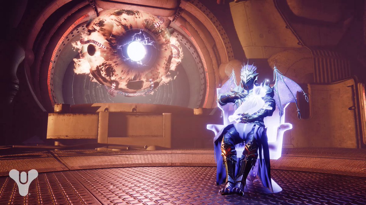 Gather round a light so bright, yule have a delight. Enjoy the open fire of the Warden's Servitor on this festive night. Happy Dawning, Guardians. ▶🔥