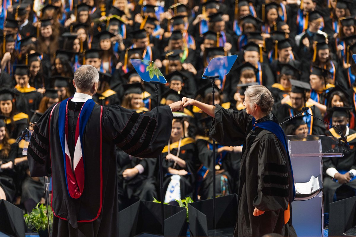 .UF/IFAS researchers Dr. Rob Ferl and Dr. Anna-Lisa Paul team up to emphasize the superpower of a shared journey — and fist bump every now and then.
