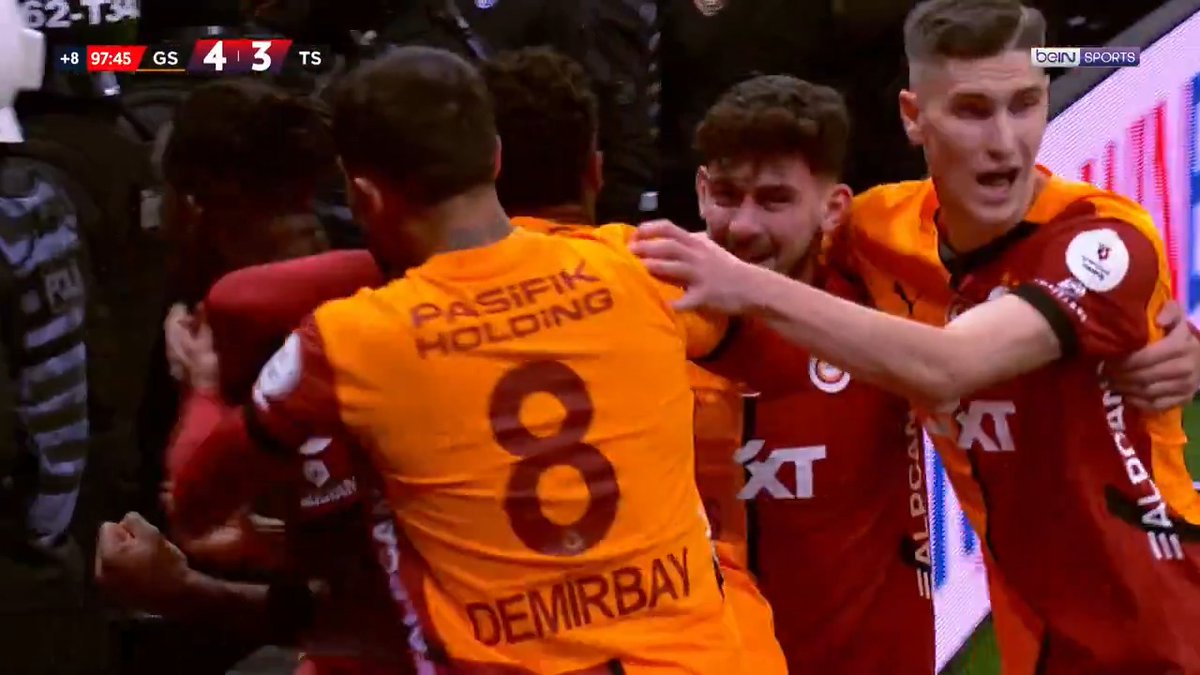 Galatasaray'ın son dakikada gelen golü.