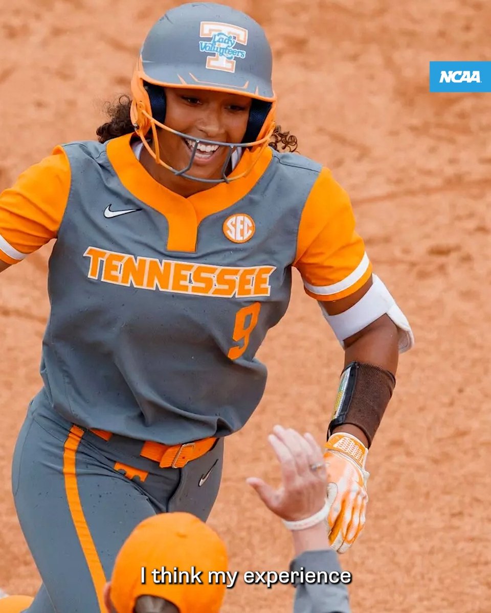 🥎 NCAA Today's Top 10 honoree Kiki Milloy reflects on how her upbringing and the Tennessee Softball program empowered her to excel as an All-American, earn a STEM degree, and pursue her master’s! #NCAA |