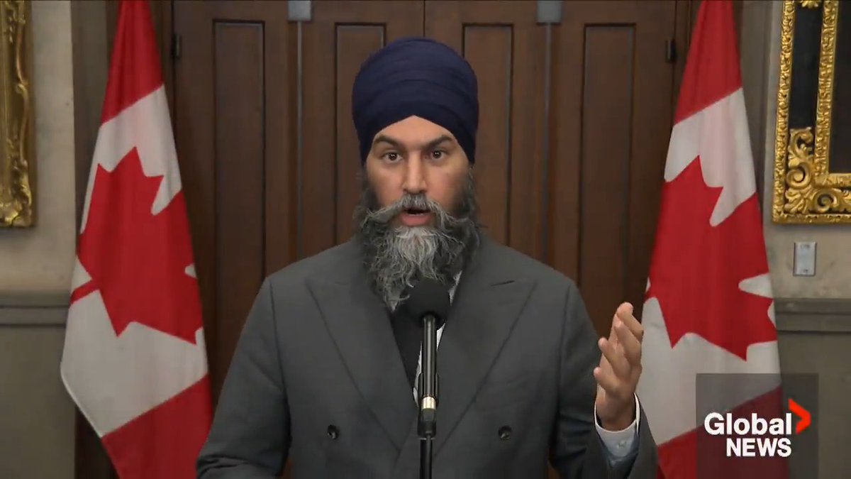 WATCH: Canadian NDP leader Jagmeet Singh says “all options are on the table” in regards to a potential vote of non-confidence following the resignation of Deputy Prime Minister of Canada and Finance Minister Chrystia Freeland. Read more: