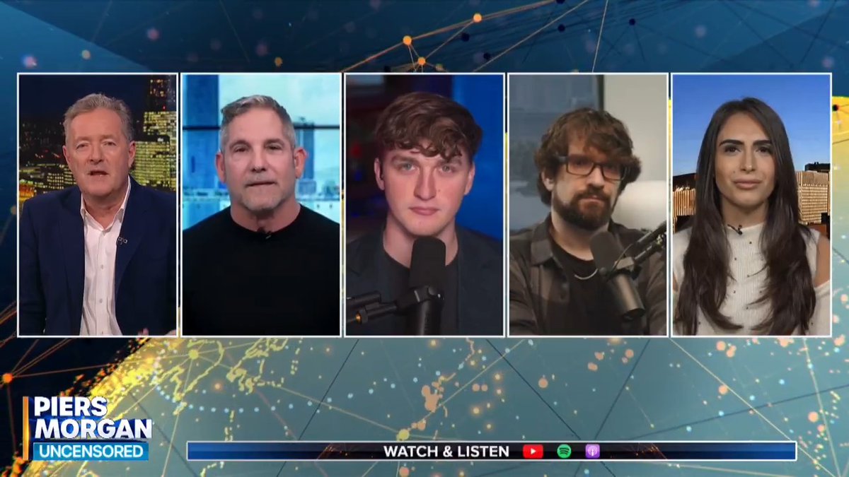 “Look at how triggered you people get when I point that out!” Piers Morgan challenges Luke Beasley on his claim Republicans have "nauseating false predictions", by calling out Joe Biden pardoning his son Hunter. 📺 Piers Morgan | Luke Beasley