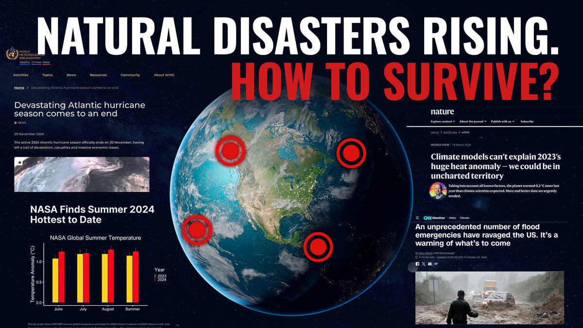 Over the past 30 years, we have witnessed unprecedented natural disasters and extreme events worldwide. What urgent actions are needed to protect human lives?