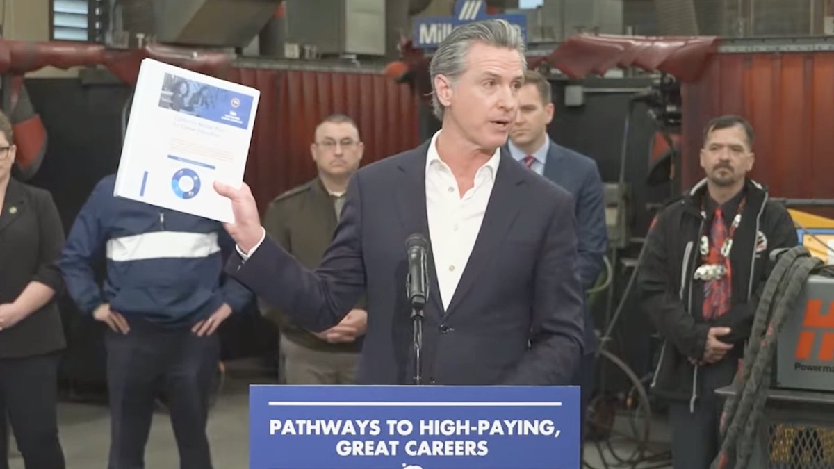 In 1960, California enacted a Master Plan for Higher Education. Today in Redding, I introduced our new Career Master Plan framework for the 21st century — outlining new job training opportunities to achieve the California Dream without a college degree.