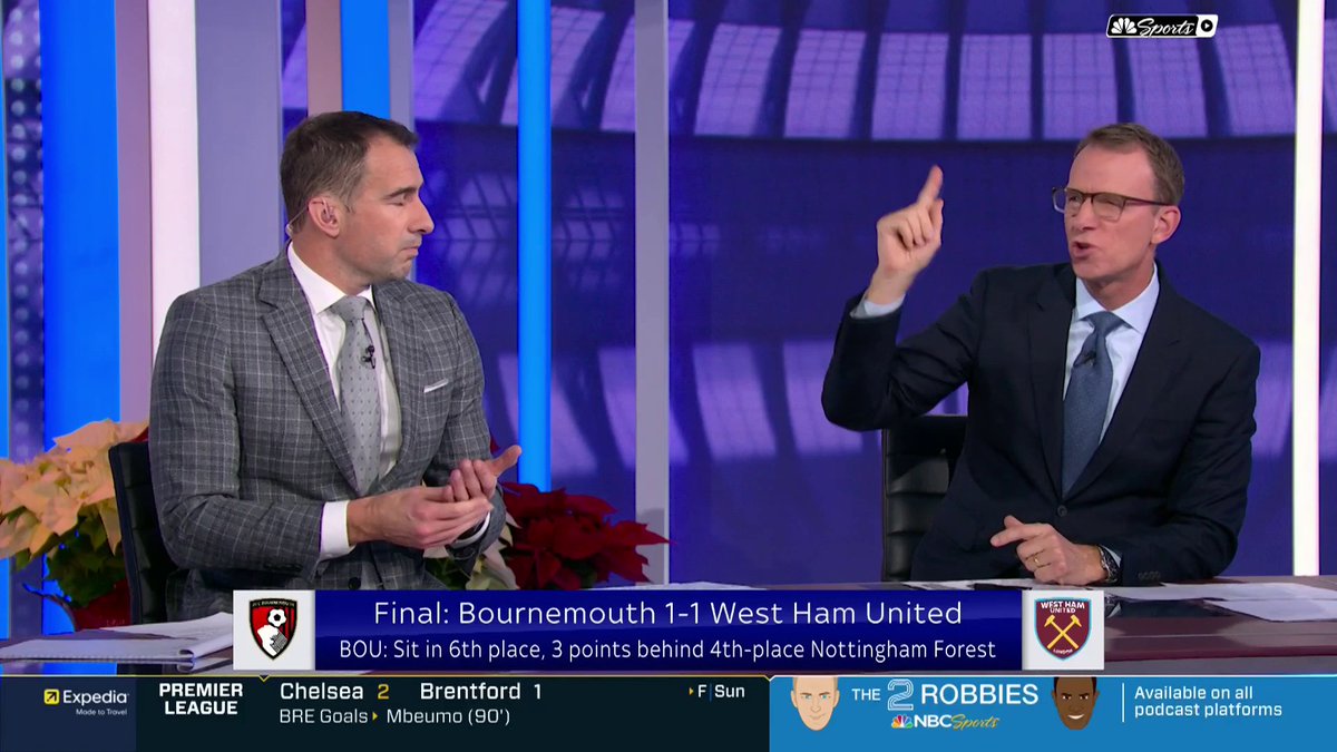After a tight handball call went against Bournemouth's Tyler Adams, Paul Burmeister, Danny Higginbotham and Robbie Mustoe discuss whether it was the correct decision in an eventual 1-1 draw.