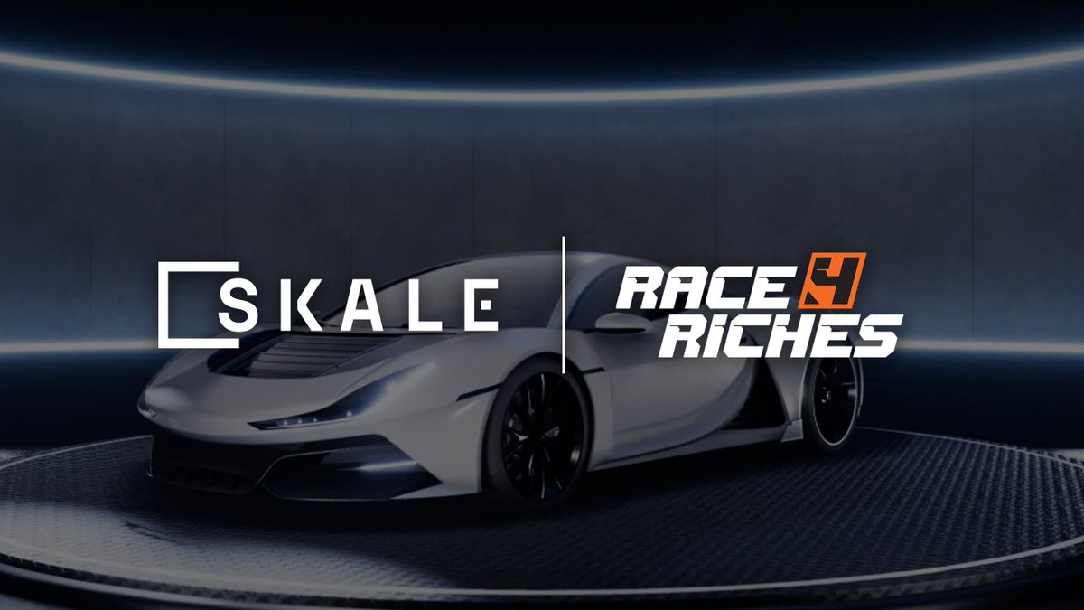 Start your gas-free engines: Race 4 Riches has partnered with SKALE! 🤙 This next-gen, win-to-earn multiplayer racing game is as frictionless as a console title: no wallet sign in, approval pop ups, or transaction fees. Plug-in, play, cash-out. 🎮 Learn more: