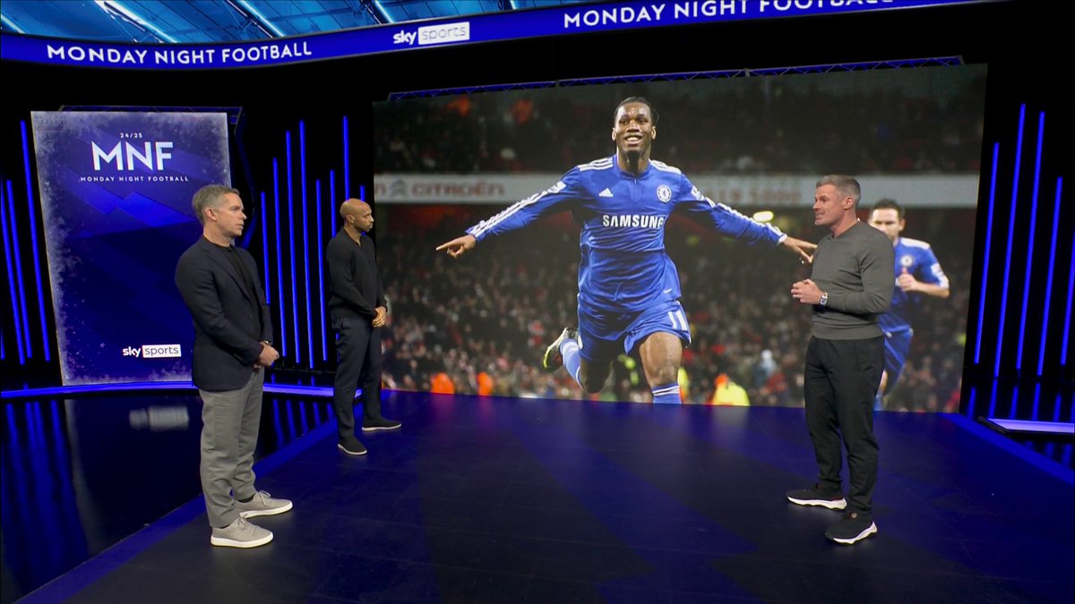 "No one did it better than Didier Drogba" 🤯 Jamie Carragher believes Drogba was the ultimate big game player ⤵️