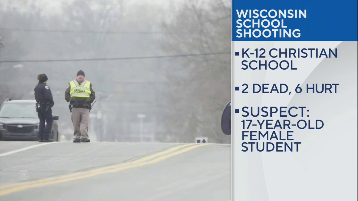 BREAKING: The shooter who opened fire at a Christian school in Madison was a 17-year-old female student, a source says. Two people were killed and six others were injured.