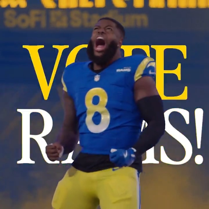 Revving up the V8️⃣ 🔁 #ProBowlVote Jared Verse