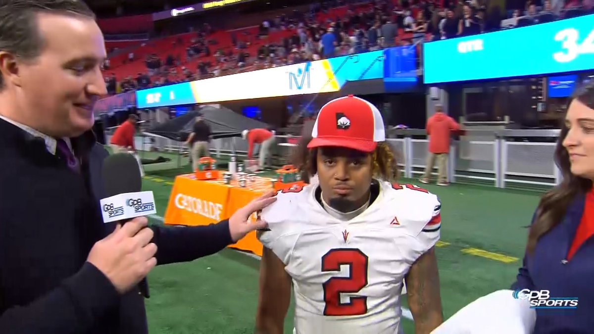Congratulations to our Georgia Cotton Commission Player of the Game, Nathan bhony 🏈 Cody Chaffins caught up with Bowdon High School Football/Athlete Recruiting senior running back about his FANTASTIC performance in the Red Devil's 1A Div. 2 state final win! #GPBSports