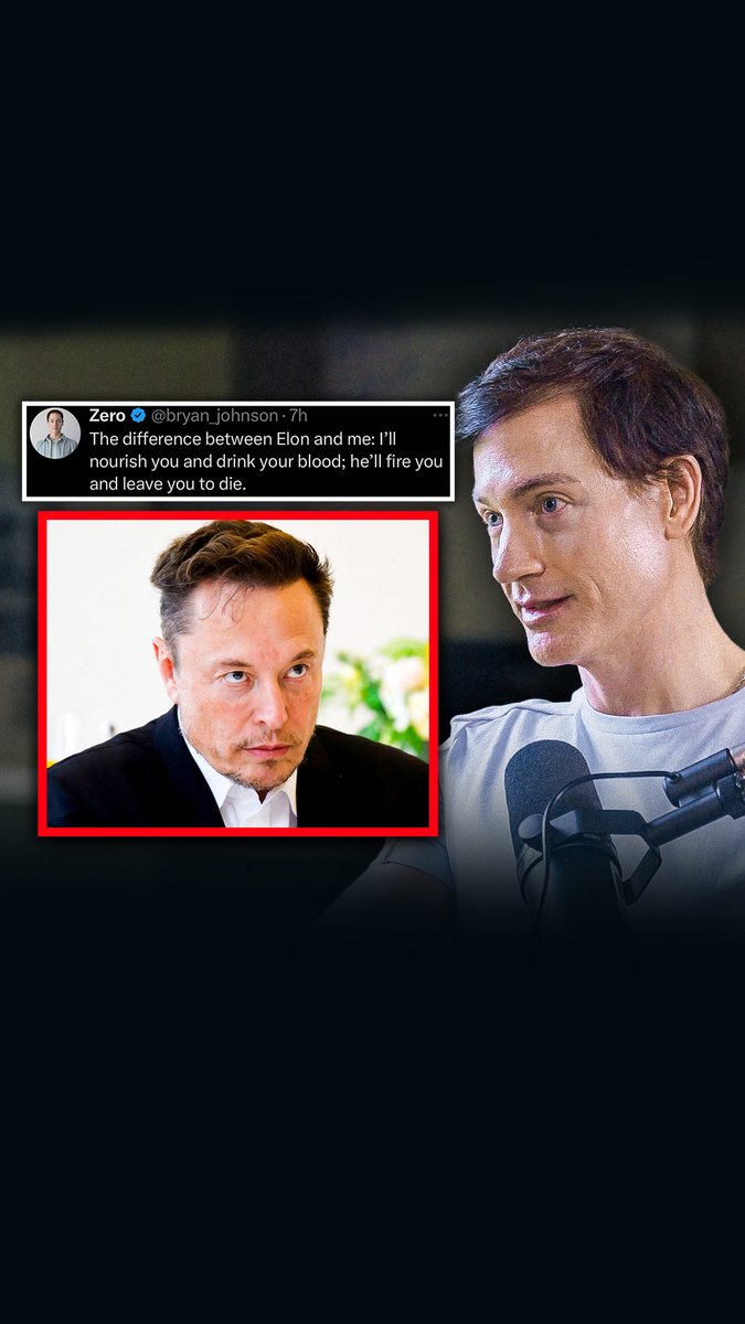 Bryan Johnson's Beef With Elon Musk