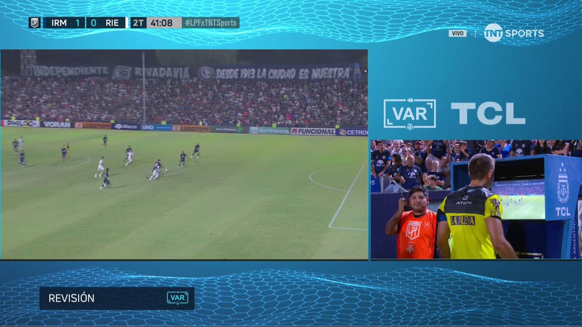 A Independiente Rivadavia LE ANULARON UN GOL POR OFFSIDE ¡DEL EQUIPO RIVAL! Sí, insólito. 😳🇦🇷