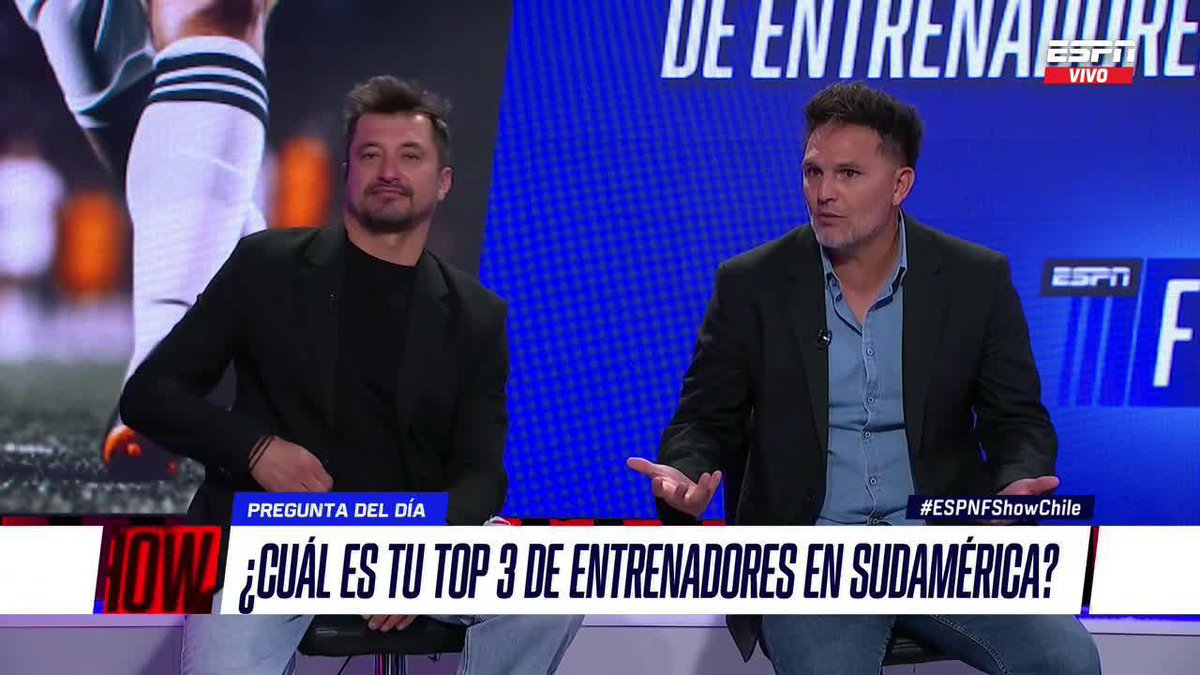 ¡GUSTAVO COSTAS, FRANK KUDELKA Y GUSTAVO ÁLVAREZ, EL TOP 3 DE TÉCNICOS DE SUDAMÉRICA DE RAFA! #ESPNFShowChile Olarra respondió a la Pregunta del Día y puso al DT de Huracán por sobre Gustavo Quinteros, quien logró el título con Vélez.