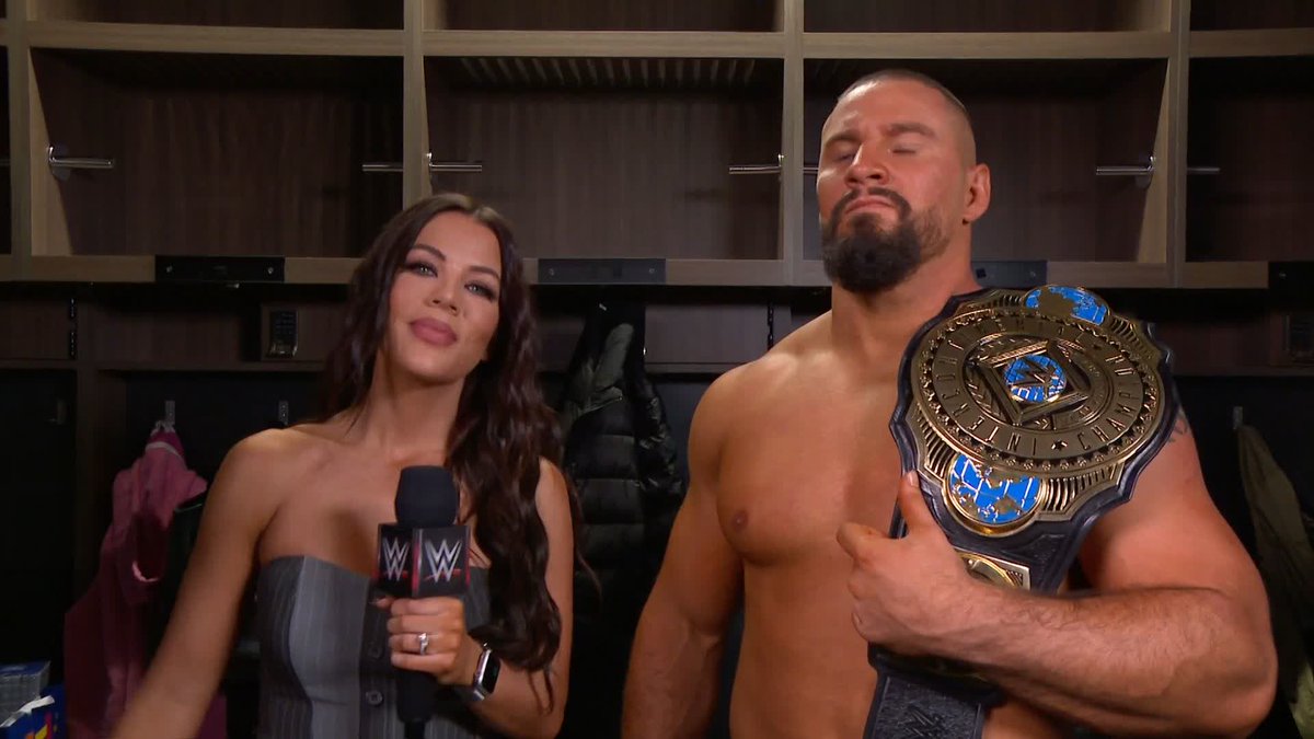 "2025 is gonna be the year of Bron Breakker..." 🐶😤 #WWERaw