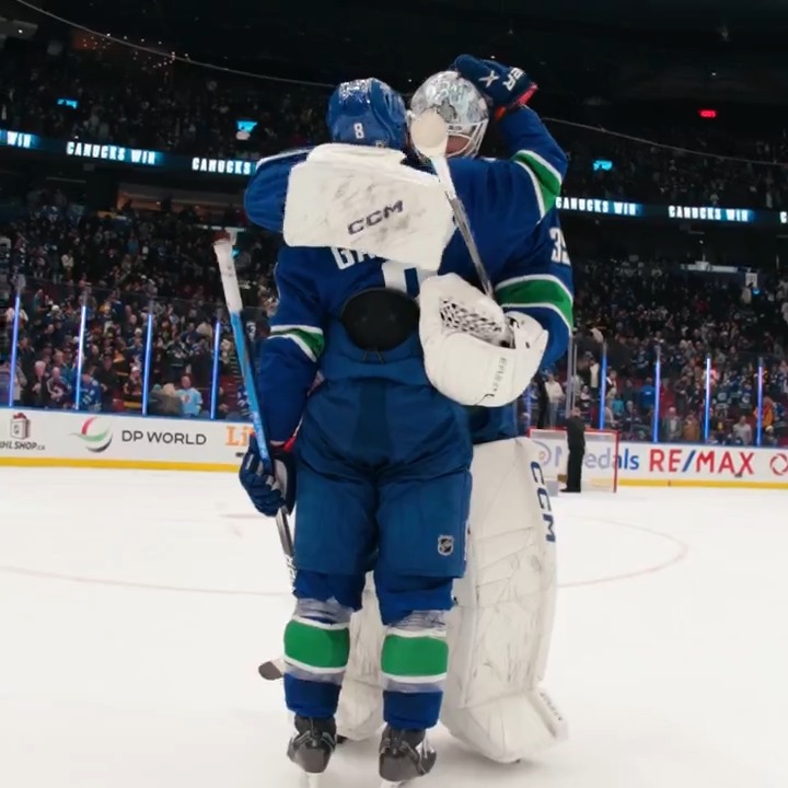 Save the best hug for last.
