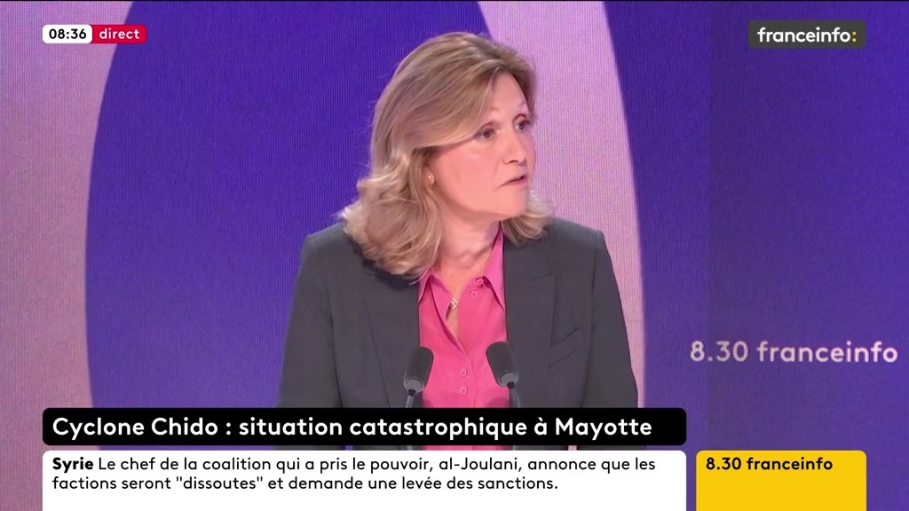 🔴Mayotte ➡️ "J'aurais préféré que le Premier ministre au lieu de prendre un avion pour Pau prenne un avion pour Mamoudzou", dit Yaël Braun-Pivet.