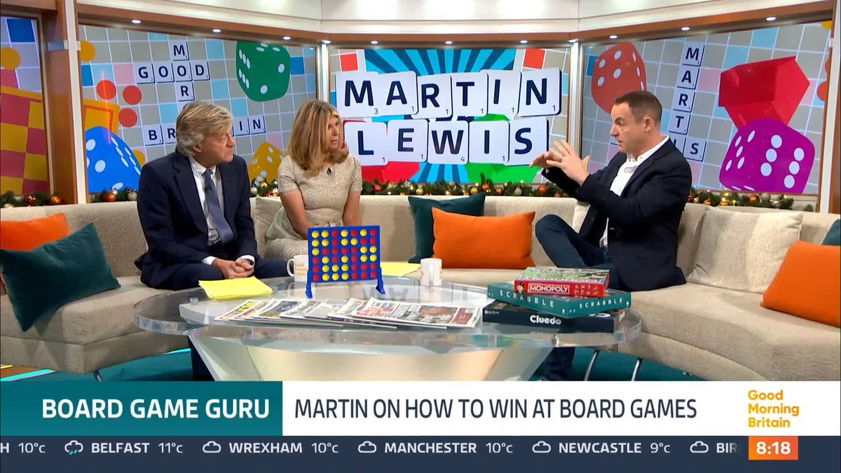 Martin Lewis has DESTROYED the UK Now he is ruining Christmas with his bloody statistics on how to win at Monopoly. What next? Martin Lewis’s statistical approach to: Wiping your bottom? Eating moist bread? Conker usage? God? Is this man a Chinese spy? 😡