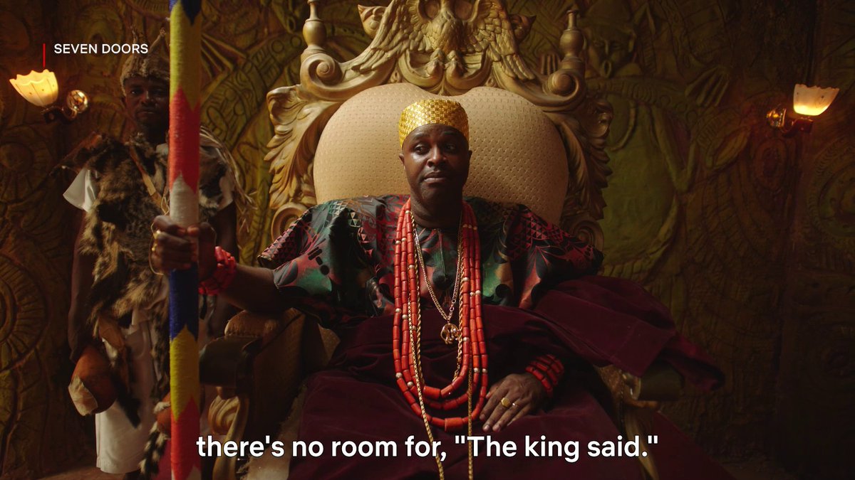 He proved why he was chosen. A king through and through. #SevenDoors🚪