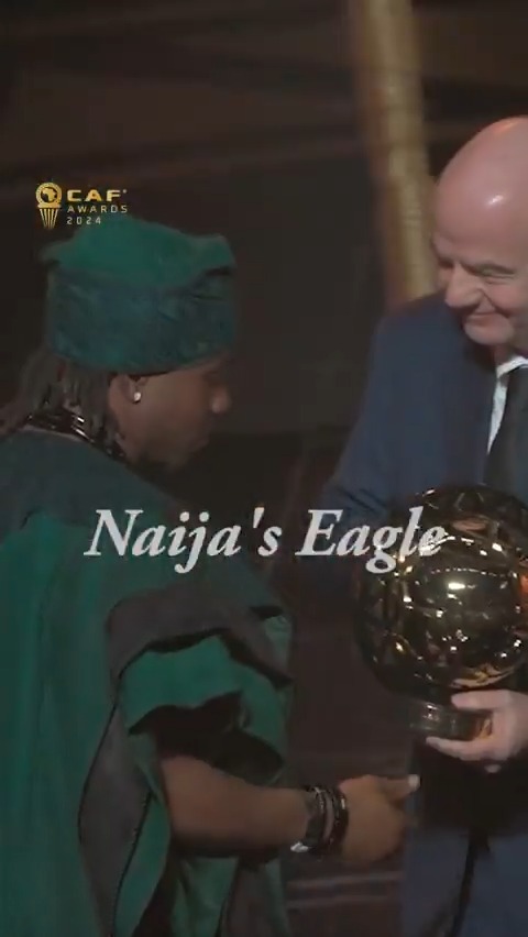 "𝑵𝒂𝒊𝒋𝒂'𝒔 𝑬𝒂𝒈𝒍𝒆 𝒓𝒆𝒘𝒓𝒊𝒕𝒊𝒏𝒈 𝒑𝒂𝒈𝒆𝒔.." 🇳🇬🦅 #CAFAwards2024