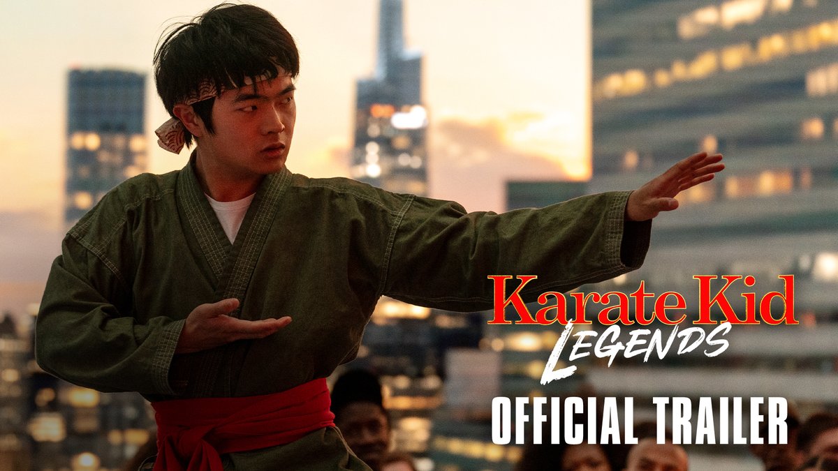 The first trailer for ‘KARATE KID: LEGENDS’ has been released. In theaters on May 30.