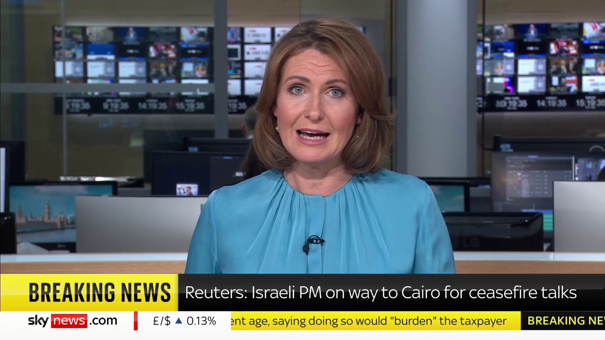 BREAKING: Reuters reports that a Gaza ceasefire deal is expected in the coming days, with Israeli Prime Minister Benjamin Netanyahu heading to Cairo for talks. 📺 Sky 501, Virgin 602, Freeview 233 and YouTube
