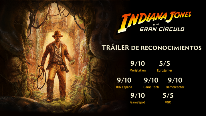 ¡Los críticos han hablado! 🤠 Esto es lo que dicen sobre #IndianaJones y el Gran Círculo, ¡ya disponible en Xbox Series X/S y PC! 👍