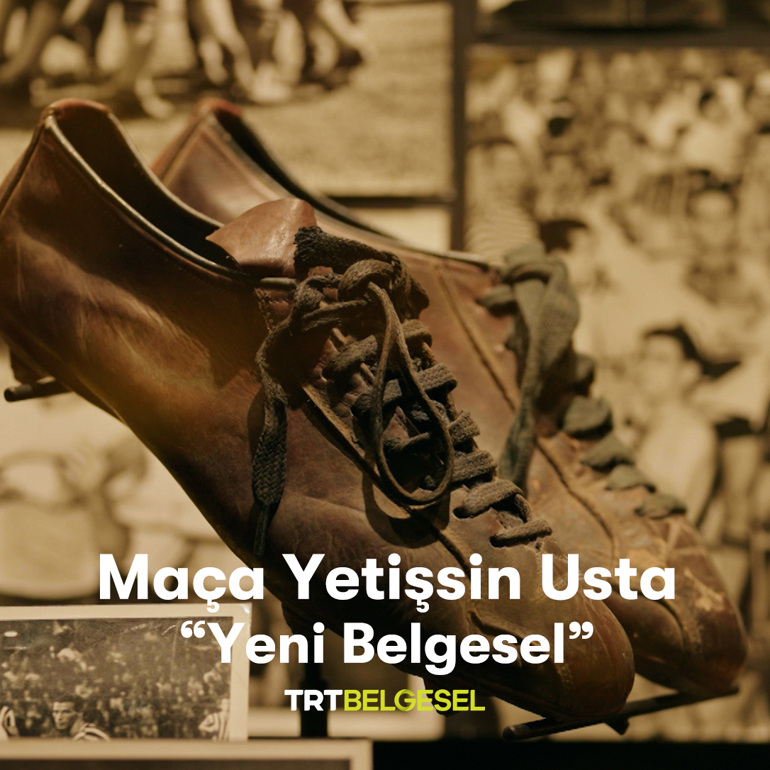 TRT İç Yapımlar tarafından hazırlanan, Türk ve Yunan futbol tarihine damga vurmuş futbolcuların kullandığı Dinyakos kramponlarının hikâyesini ekranlara taşıyan yeni belgesel “Maça Yetişsin Usta”, 21 Aralık Cumartesi 21.00'de TRT Belgesel’de! ⚽