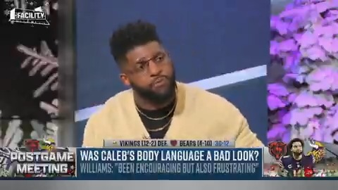 Caleb Williams’ body language is not just concerning, it’s irritating. It’s the NFL, nobody is going to feel sorry for you.