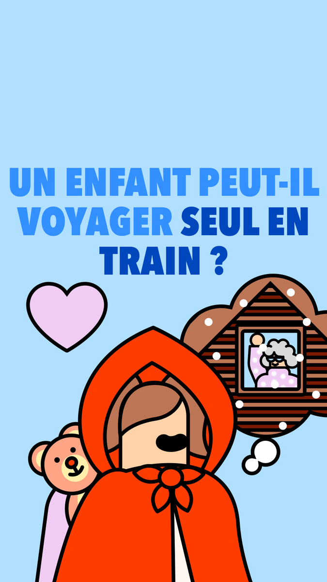 C'est vrai que mon enfant peut prendre le train sans moi ? #QuestionSNCFVoyageurs