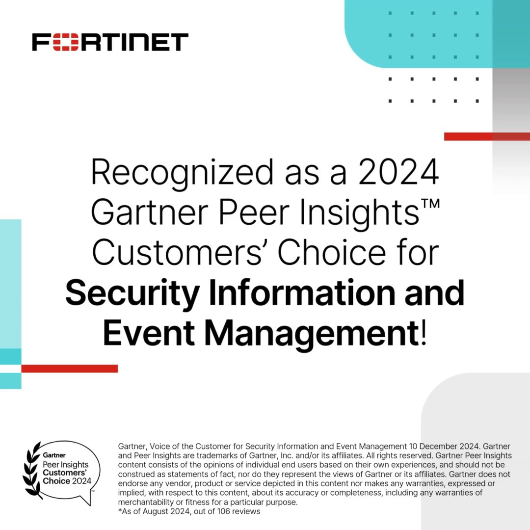 It’s official—4.9 out of 5 stars! ⭐️ We’ve been named a 2024 Gartner Peer Insights™ Customers’ Choice for Security Information and Event Management (SIEM), with a 99% willingness to recommend rating.* Learn more: