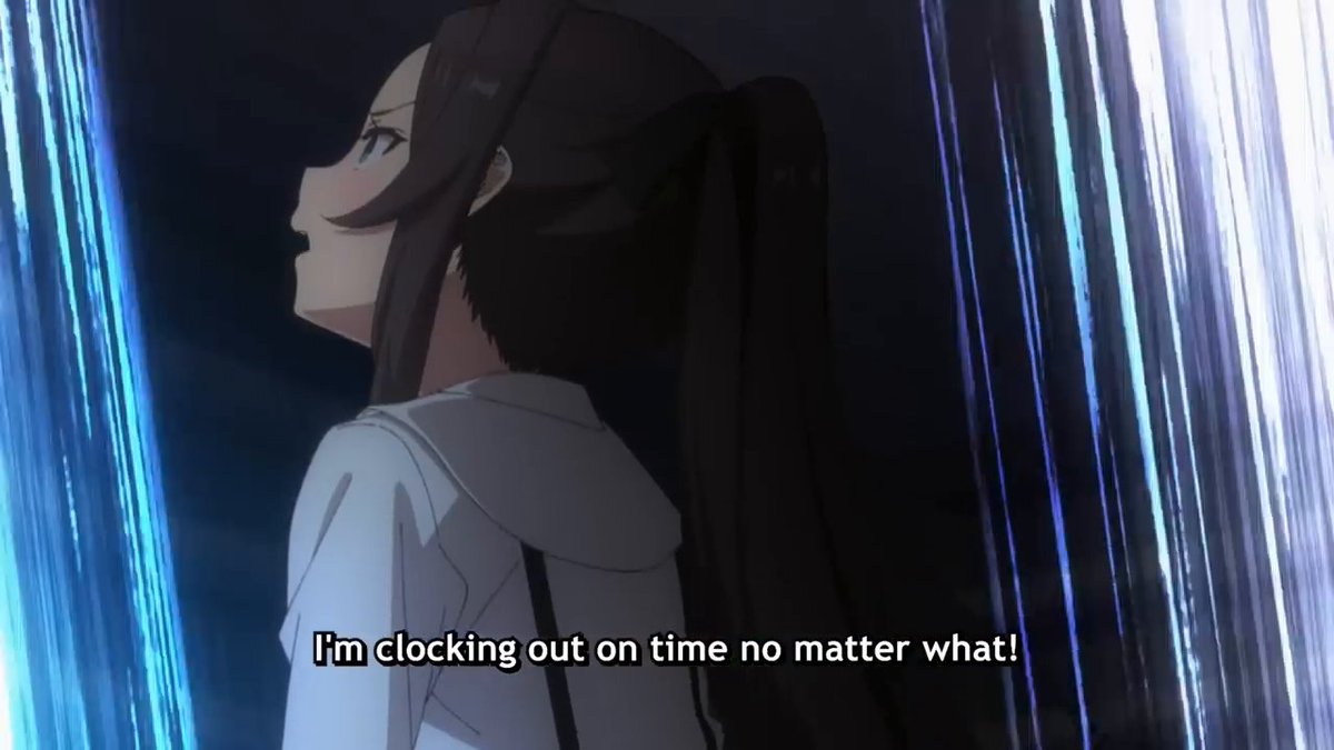 Have you ever read a more relatable title? 😭 I May Be a Guild Receptionist, but I'll Solo Any Boss to Clock Out on Time heads to Crunchyroll next month!
