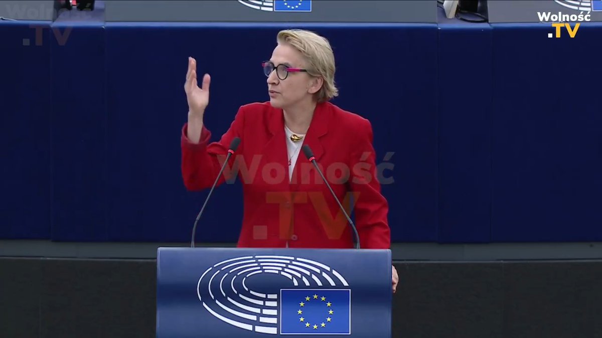 Joanna Scheuring-Wielgus pyta komisarza UE, co ma zrobić, żeby w Polsce ZAKAZAĆ wolności słowa przed wyborami! XDDD
