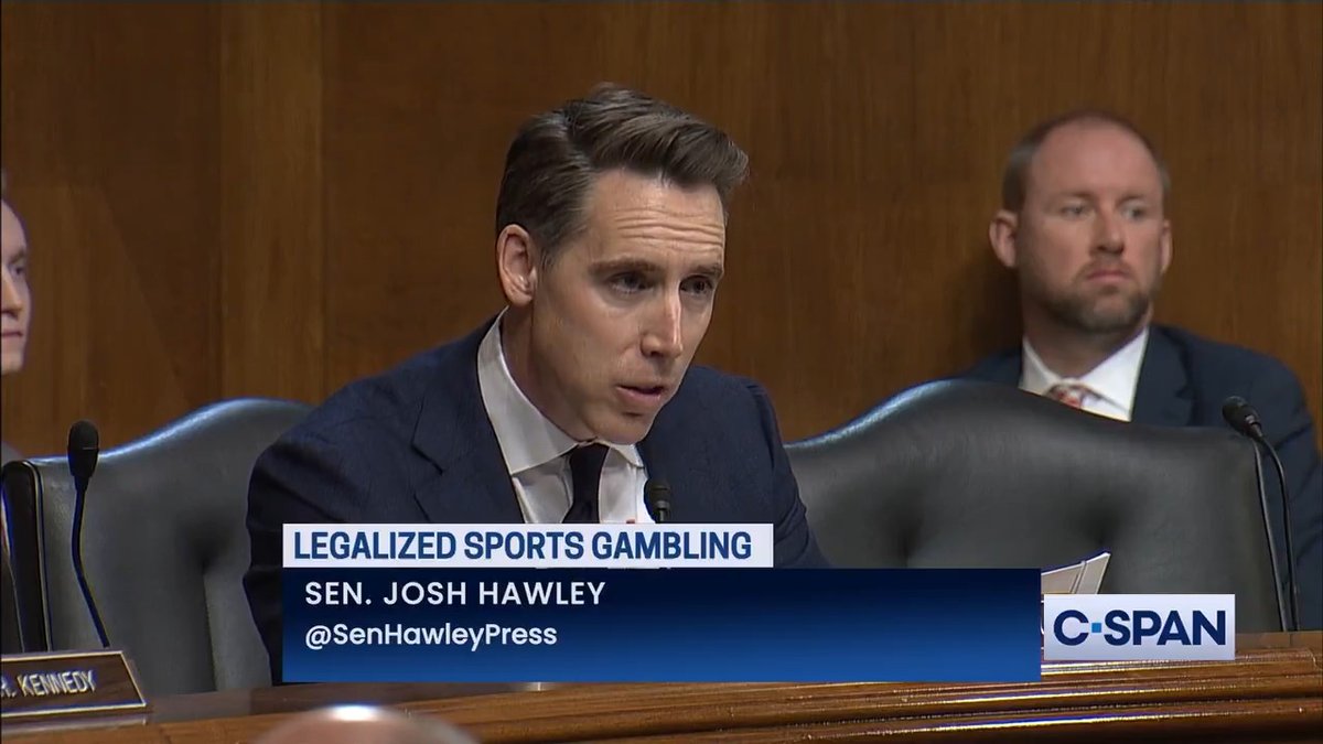 Sen. Josh Hawley: "No federal court has ordered the NCAA to include biological men in women's sports, right?" NCAA President Charlie Baker: "That's pretty much what they decided." Hawley: "Don't say pretty much. We're talking about the law here."