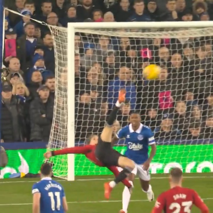 GOAL. OF. THE. YEAR. 👏 Alejandro Garnacho's bicycle kick against Everton has officially won the 2024 Puskas Award by FIFA!