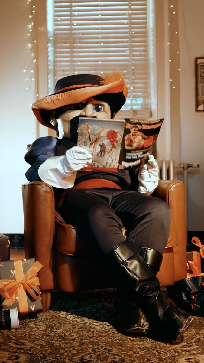 We’re often entangled in the hustle and bustle of the holiday season — especially Cavman, who is running late for @presjimryan’s holiday party! Cavman’s mad dash to the festivities is a reminder to slow down and savor the moment with friends and loved ones. Wishing you a relaxing and enjoyable holiday season!