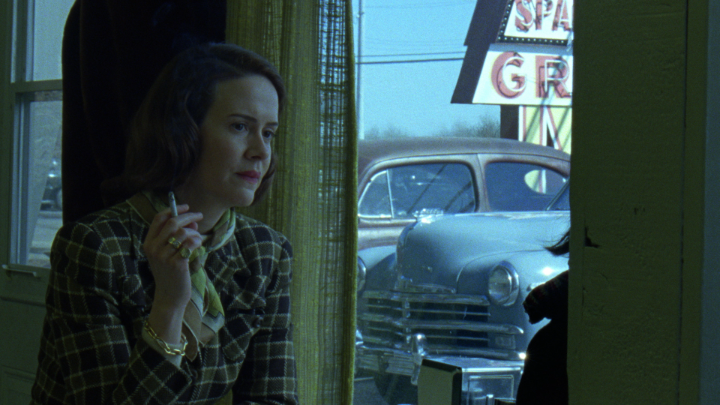 You know when Sarah Paulson starts smoking a cigarette the performance is about to go crazy