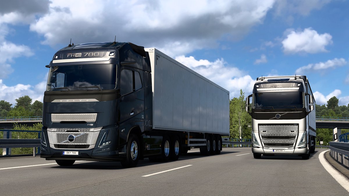 The Volvo FH Series 6 has just arrived to Euro Truck Simulator 2! 🚛💨 And because it is almost Christmas we are also releasing the Volvo FH Series 5! Huge thanks to our friends at Volvo Trucks for helping us bring these trucks to ETS2 🤝 See more 👇
