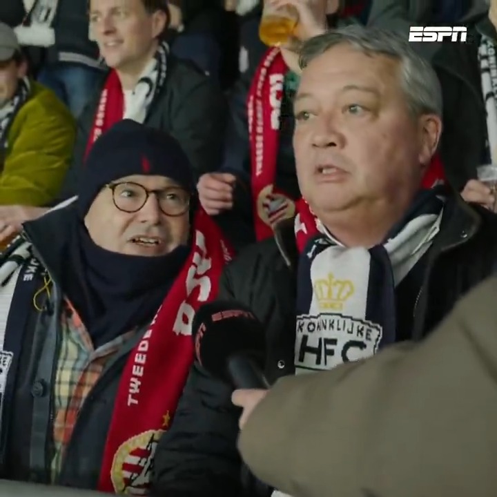 ⚠️ Correctie: PSV - Koninklijke HFC staat 2-0. Geen 4-0. "Hartstikke buitenspel. Telt niet. Waardeloos." #psvhfc