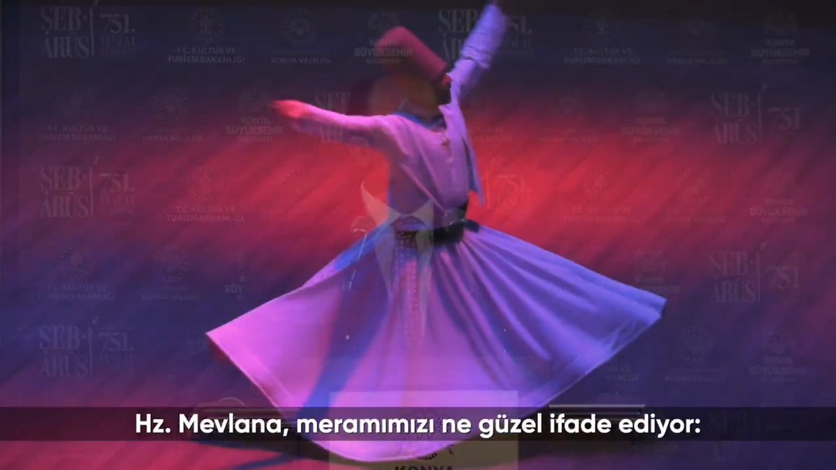 “Bu denizde ne ölmek var bize, Bu denizde ne gam, ne dert, ne keder. Bu deniz, alabildiğine muhabbet.” Hakk’a vuslatının 751. yılında Pirlerin Sultanı Mevlânâ Celâleddîn-i Rûmî’yi rahmetle anıyorum.