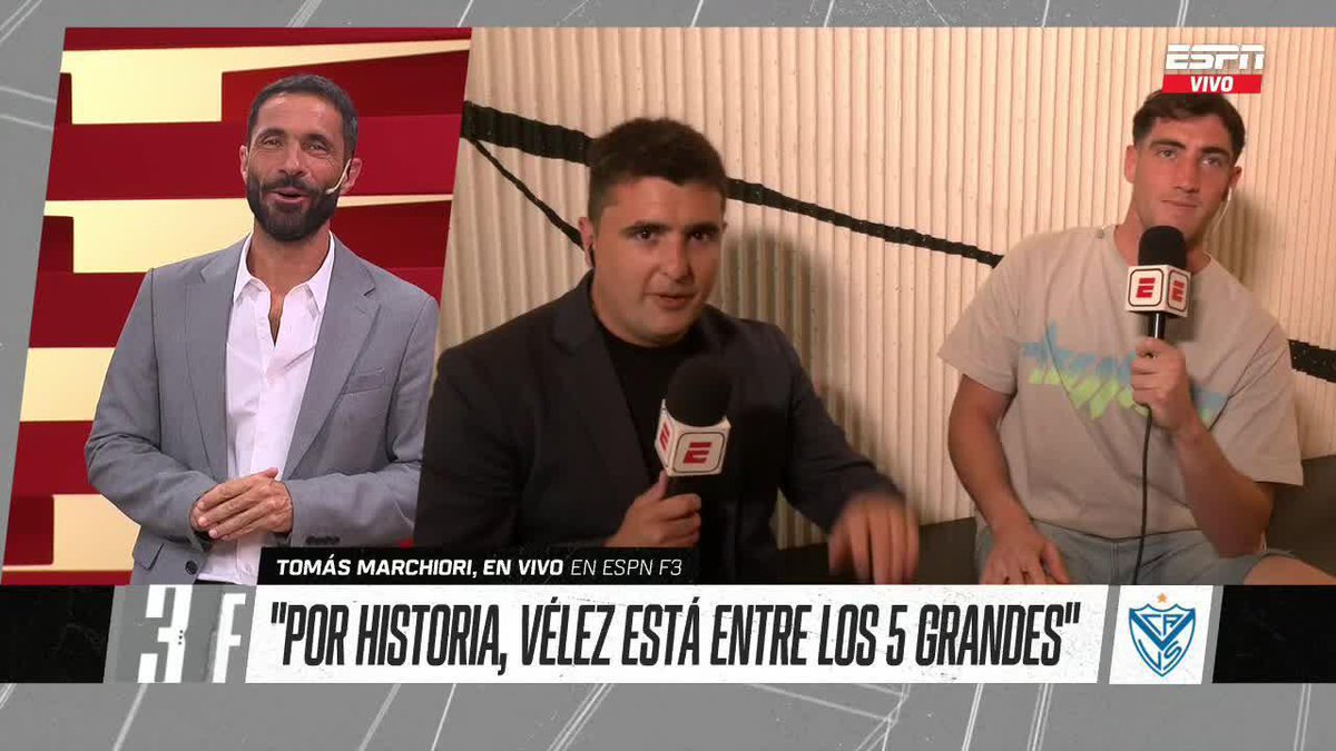 "VÉLEZ PUEDE ESTAR ENTRE LOS 5 GRANDES" 🧤 Tomás Marchiori 📺 ESPN Argentina | #DisneyPlus