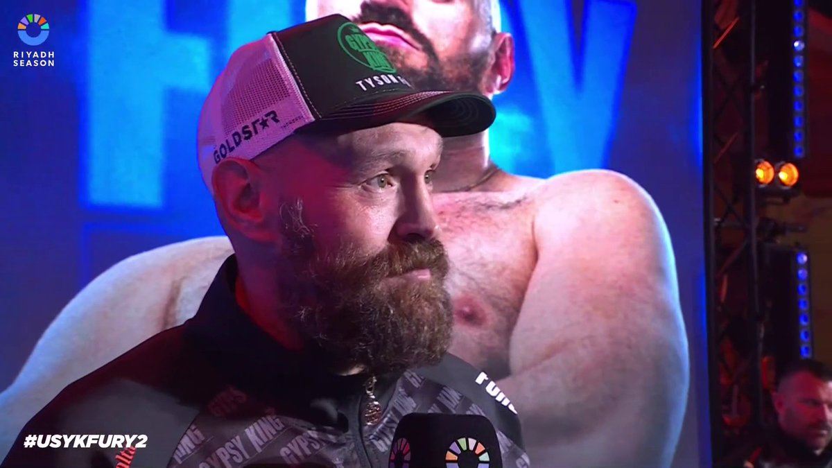 "I'm gonna knock him out" ๐ฅ Tyson Fury promises a KO win on Saturday ๐ #UsykFury2 x #RiyadhSeason | Saturday | Live on Sky Sports Box Office